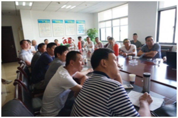 公司質量創優小組首次學習會議順利進行