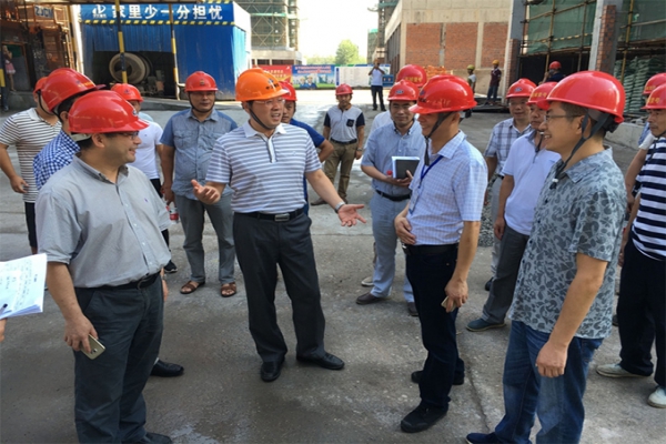 G20峰會環境質量保障省級督查組蒞臨南城壹號督查指導工作